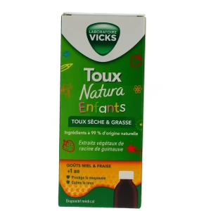 Toux Natura Enfants Sirop Flacon De 140 Ml