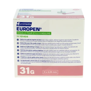 Europen Aig P Stylo Inject 25gx5mm B/100