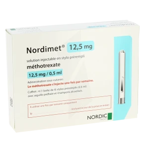 Nordimet 12,5 Mg, Solution Injectable En Stylo Prérempli