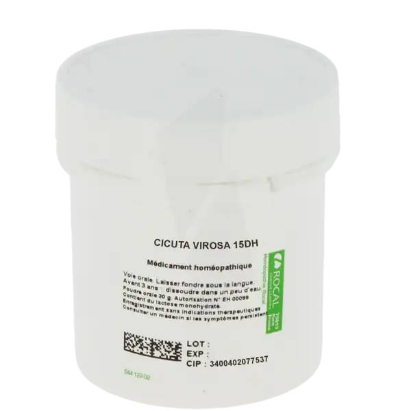 Rocal Cicuta Virosa 15dh Poudre Orale Pot De 30 G
