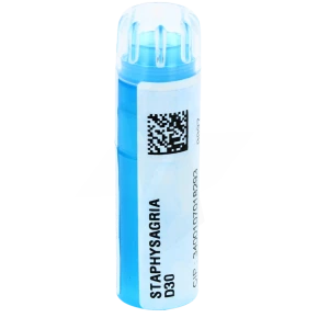 Weleda Staphysagria D30 Granules Tube 4g