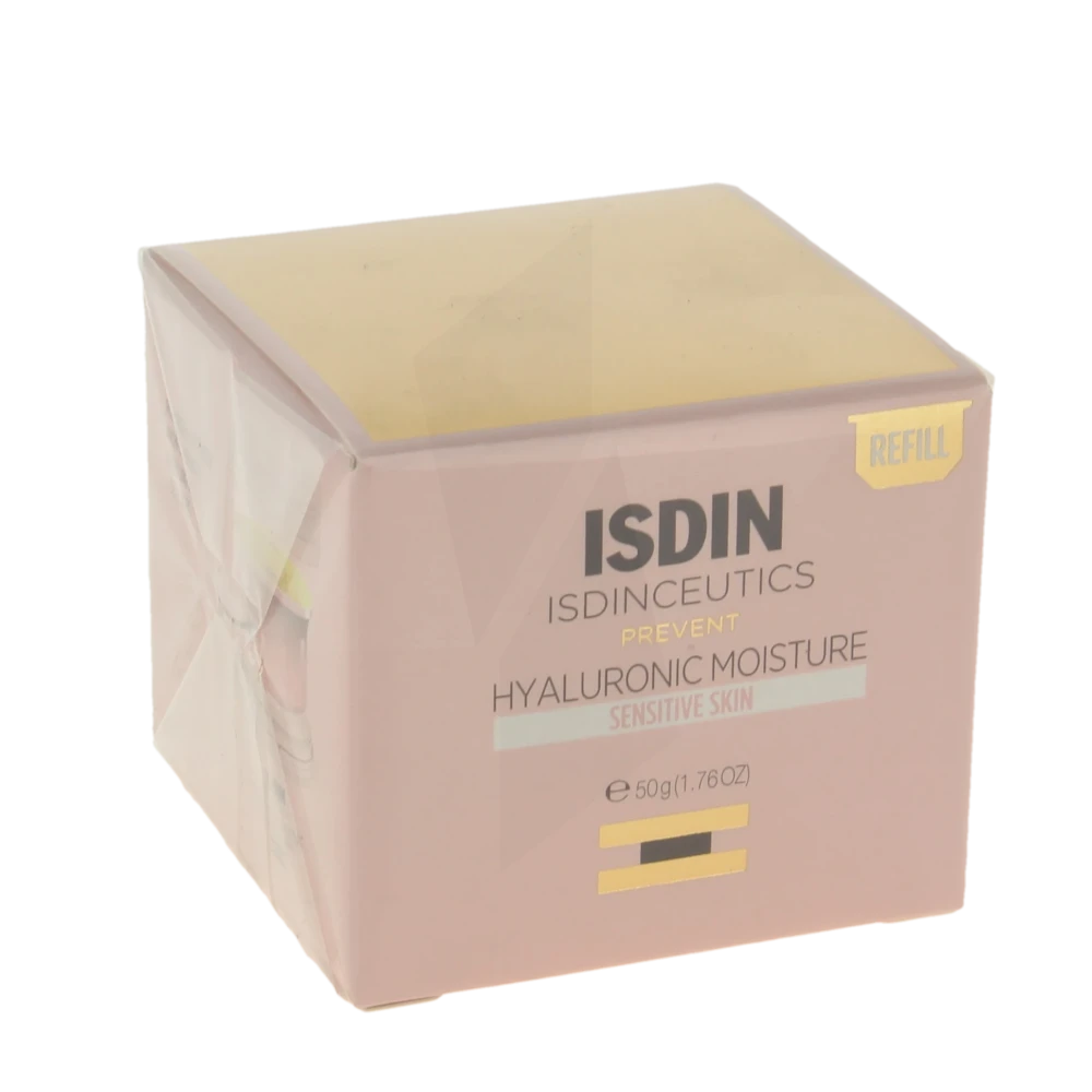 Isdin Hyaluronic Moisture Crème Peaux Sensibles Recharge/50g