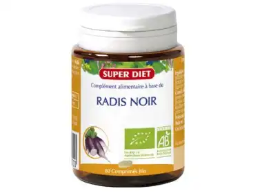 Superdiet Radis Noir Bio 360mg Comprimés B/80 à MONTEUX