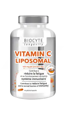 Biocyte Vitamine C Liposomale Gélules B/90 à TOULON