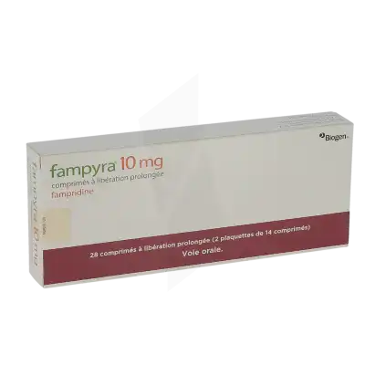 FAMPYRA 10 mg, comprimé à libération prolongée