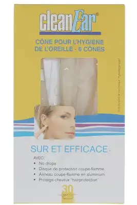 Bougie D'oreille Clean Ear Bte 6 à Vétraz-Monthoux