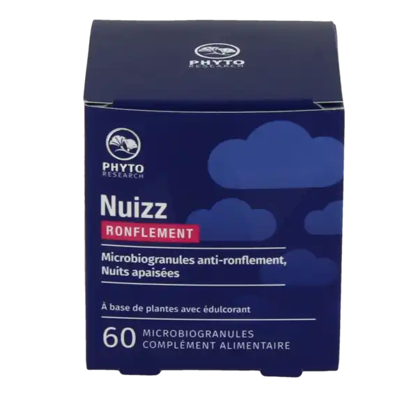 Nuizz Ronflement Granules Microbio Ronflement Obstruction Voies Respiratoires B/60