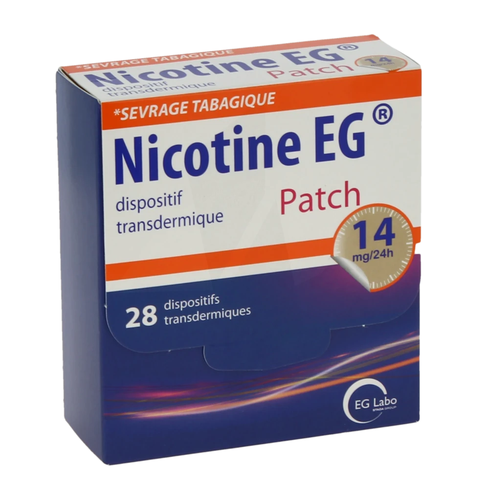 Nicotine Eg 14 Mg/24 H, Dispositif Transdermique