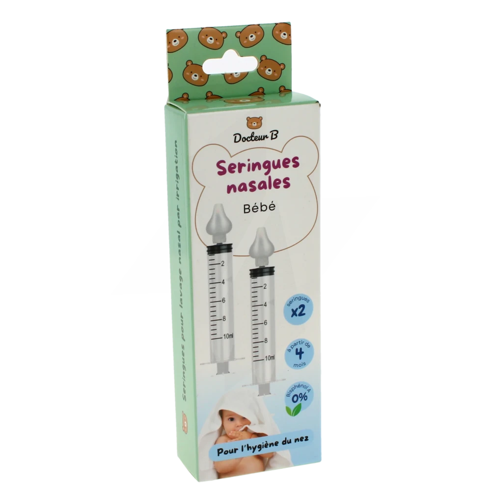 Docteur B Seringue Lavage Nasal B/2