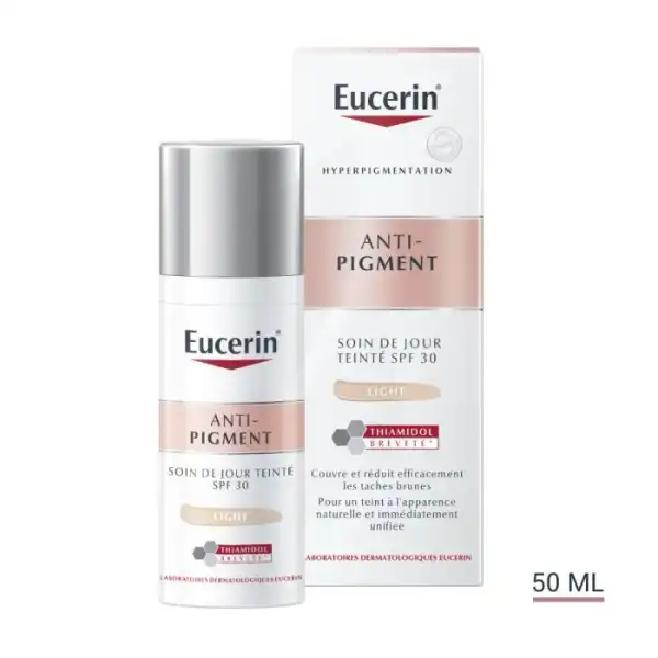 Eucerin Anti-pigment Jour Cr Soin TeintÉ Light Fl Pompe/50ml