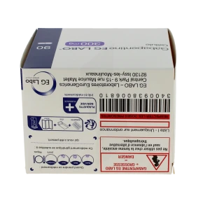 Gabapentine Eg Labo 300 Mg, Gélule