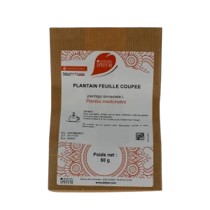 Iphym Santé Plantain Plantes En Vrac Entières Et Coupées 50g