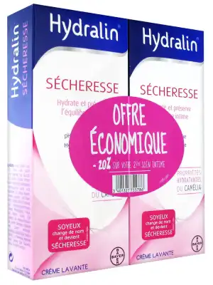 Hydralin Sécheresse Crème Lavante Spécial Sécheresse 2*200ml à Poitiers