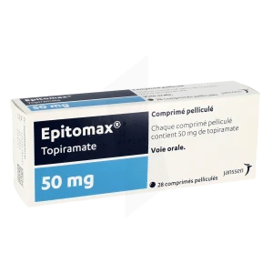 Epitomax 50 Mg, Comprimé Pelliculé