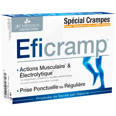 EFICRAMP Comprimés tous types de crampes B/30
