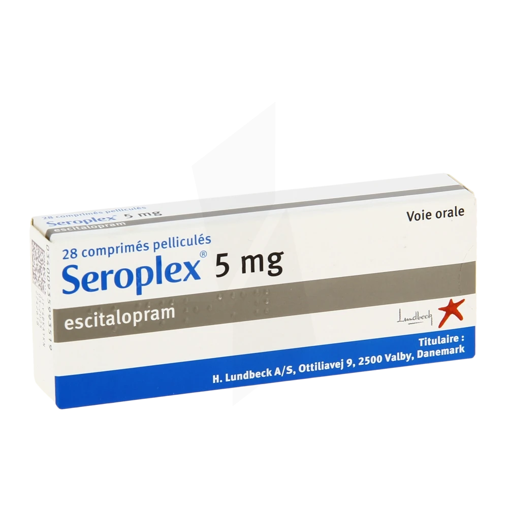 Pharmacie Gelize - Médicament Seroplex 5 Mg, Comprimé Pelliculé ...