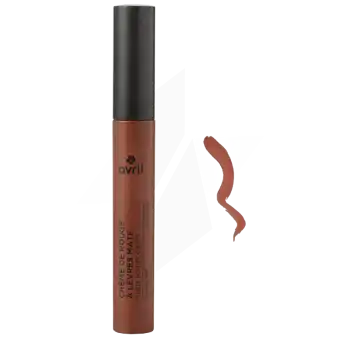 Avril Crème De Rouge à Lèvres Mate Sienne Brûlée Bio 3ml