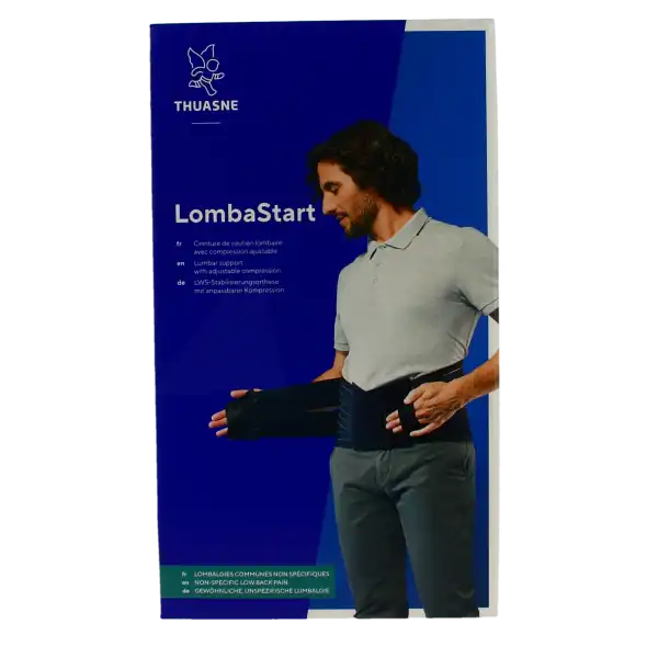 Thuasne Lombastart Ceinture Lombaire Maintien Hauteur 21cm Taille 4