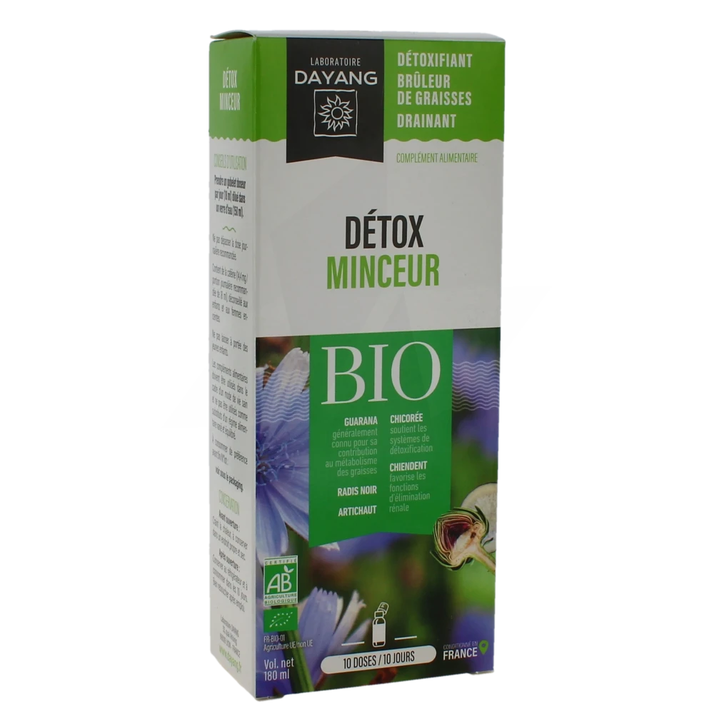 Dayang Détox Minceur Bio 180ml
