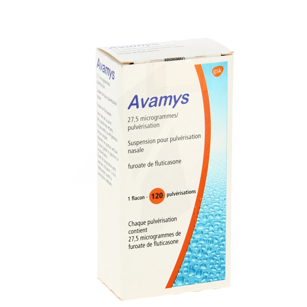 Avamys 27,5 Microgrammes/pulvérisation, Suspension Pour Pulvérisation Nasale
