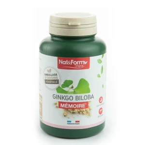 Nat&form Naturellement Ginkgo Biloba 200 Gélules