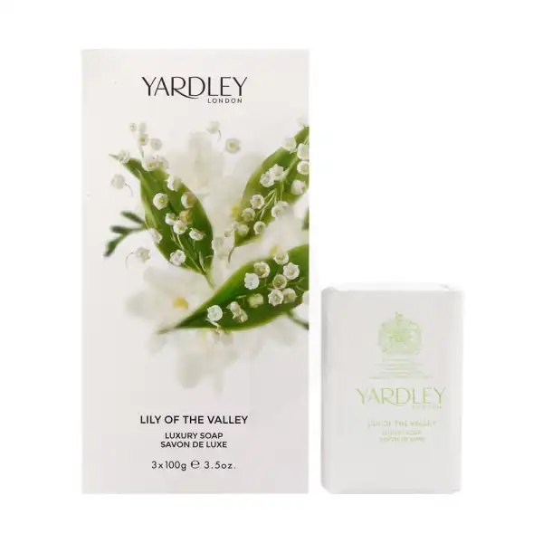 Yardley Lily Of The Valley Coffret 3 Savons 100 G