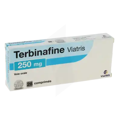TERBINAFINE VIATRIS 250 mg, comprimé