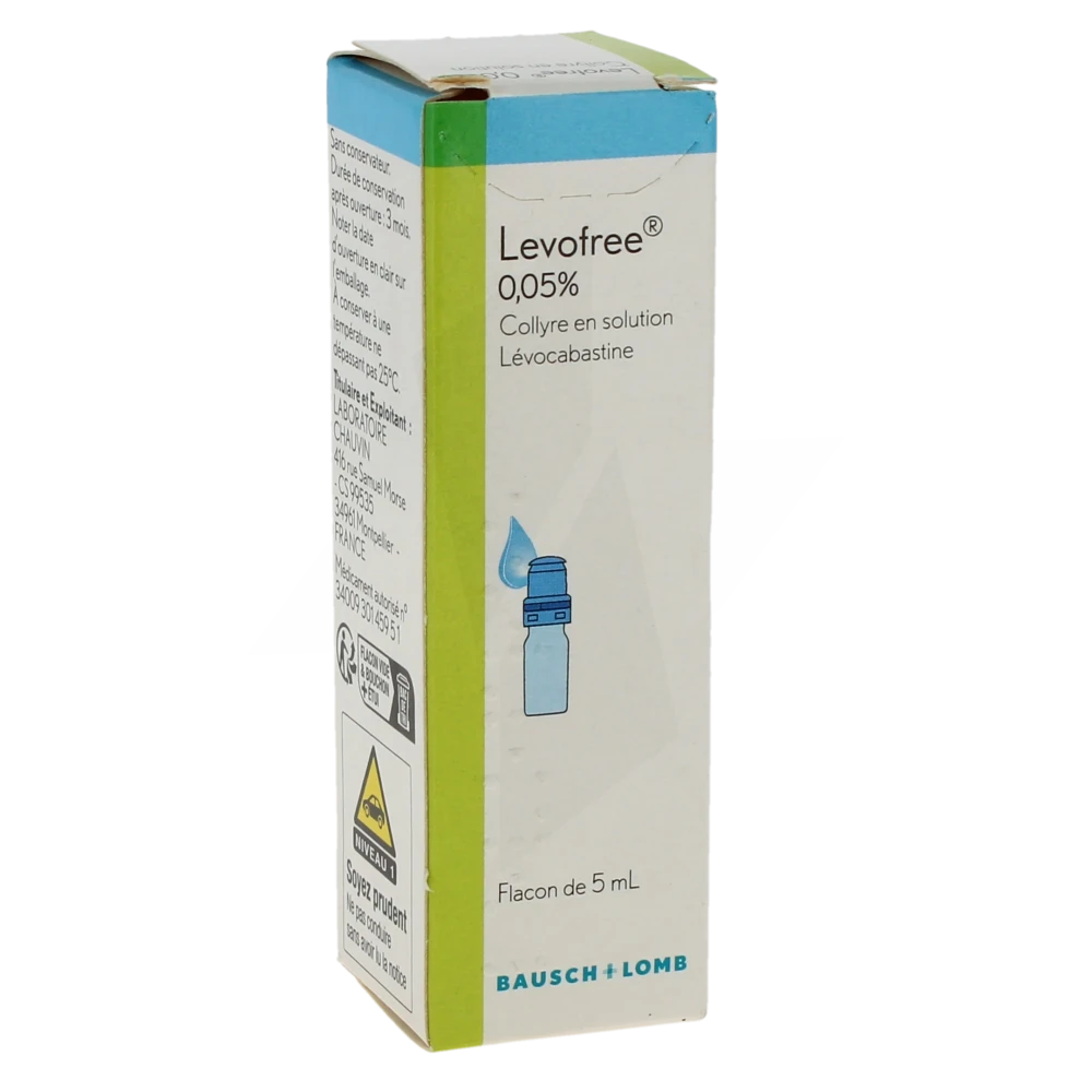 Levofree 0,05 %, Collyre En Solution