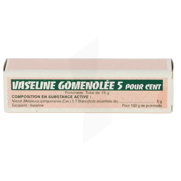 Vaseline Gomenolee 5 Pour Cent, Pommade