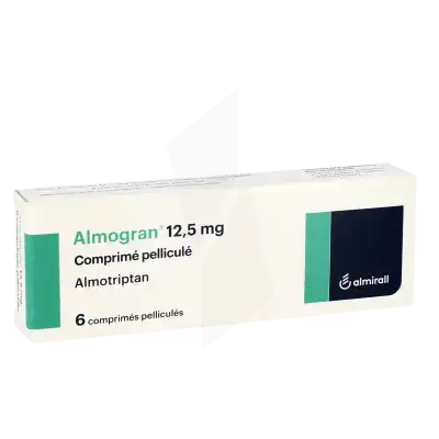 Almogran 12,5 Mg, Comprimé Pelliculé à CUERS