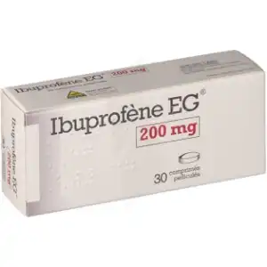 Ibuprofene Eg 200 Mg, Comprimé Pelliculé à VESOUL