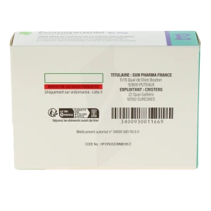Esomeprazole Cristers Pharma 40 Mg, Comprimé Gastro-résistant