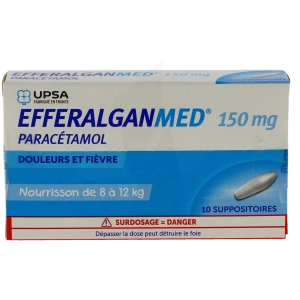 Efferalganmed 150 Mg, Suppositoire