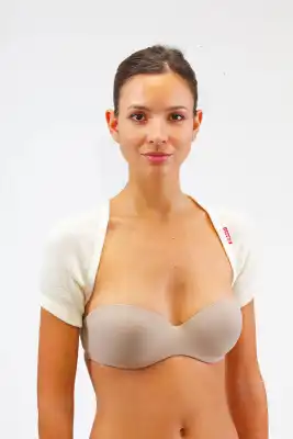 Gibaud Thermotherapy - Epaulière thermique Blanc - taille L