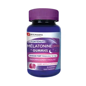 Forte Pharma Fortenuit Mélatonine 1900 Gummies Gomme Pot/30 à GRENOBLE