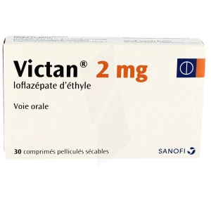 Victan 2 Mg, Comprimé Pelliculé Sécable