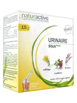 Naturactive Fluide Stick Urinaire, Bt 15 à SEYNOD