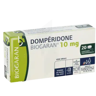 Domperidone Biogaran 10 Mg, Comprimé Orodispersible à Agen