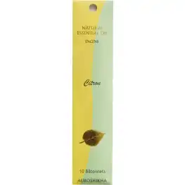 Béliflor Encens Huiles Essentielles Citron 10 Bâtonnets