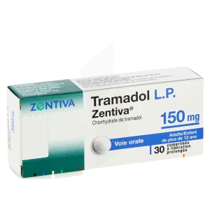 Tramadol Zentiva Lp 150 Mg, Comprimé à Libération Prolongée