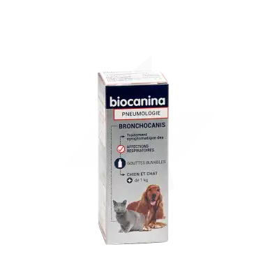 Biocanina Bronchocanis Solution Buvable Fl/20ml à Abbeville