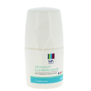 Ma Déodorant à La Pierre D'alun Déo-bille/50 Ml