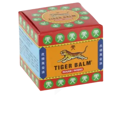 Tiger Balm Baume Du Tigre Extra Fort Rouge Pot/19g à Montpon-Ménestérol