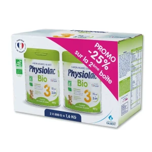 Physiolac Bio 3 Croissance Lait En Poudre 2b/800g