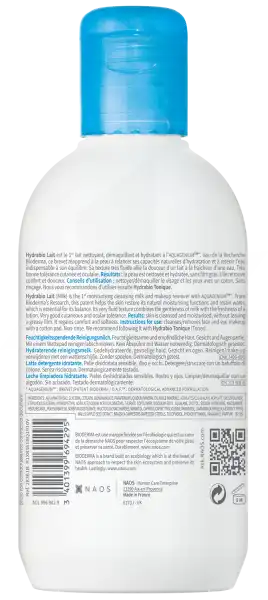 Bioderma Hydrabio Lait Démaquillant Visage Et Yeux Peaux Déshydratées 250ml
