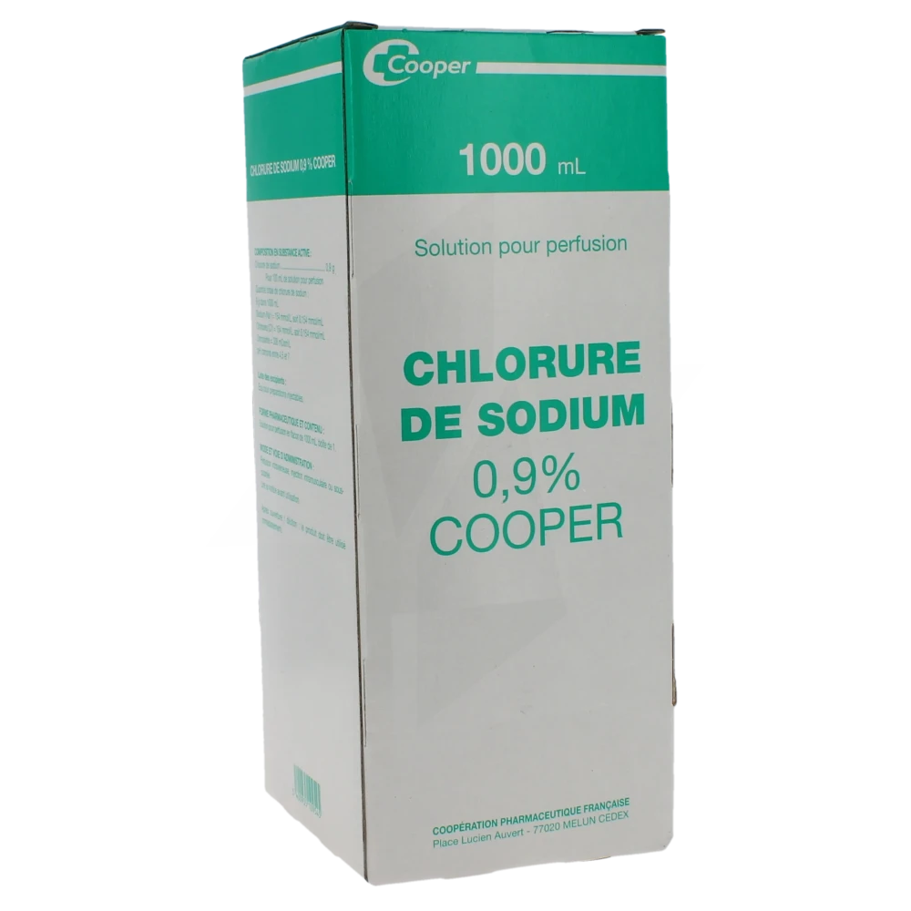 Chlorure De Sodium 0,9 % Cooper, Solution Pour Perfusion