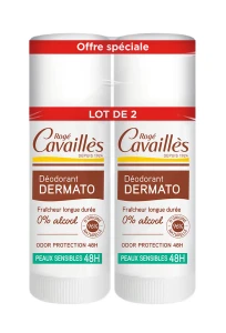 Rogé Cavaillès Déo Dermato Déodorant Anti-odeurs 48h 2sticks/40ml