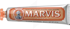 Marvis Orange Pâte Dentifrice Menthe Gingembre T/85ml
