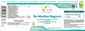 Be-life Be-munitas Magnum Gélules B/30