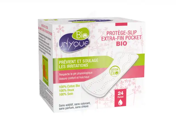 Unyque Bio Protège-slip Pocket Coton Bio Normal B/10